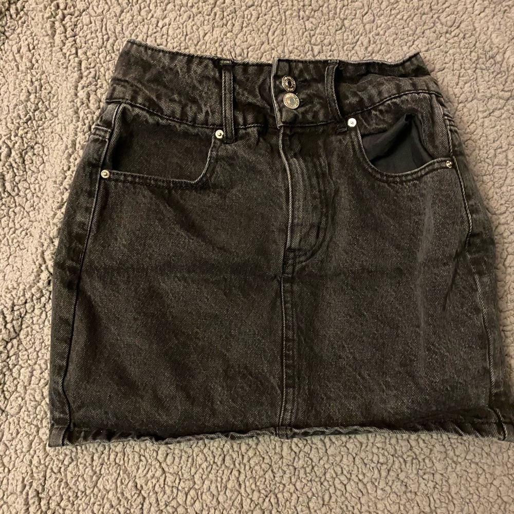 Forever 21 Charcoal Mini Skirt